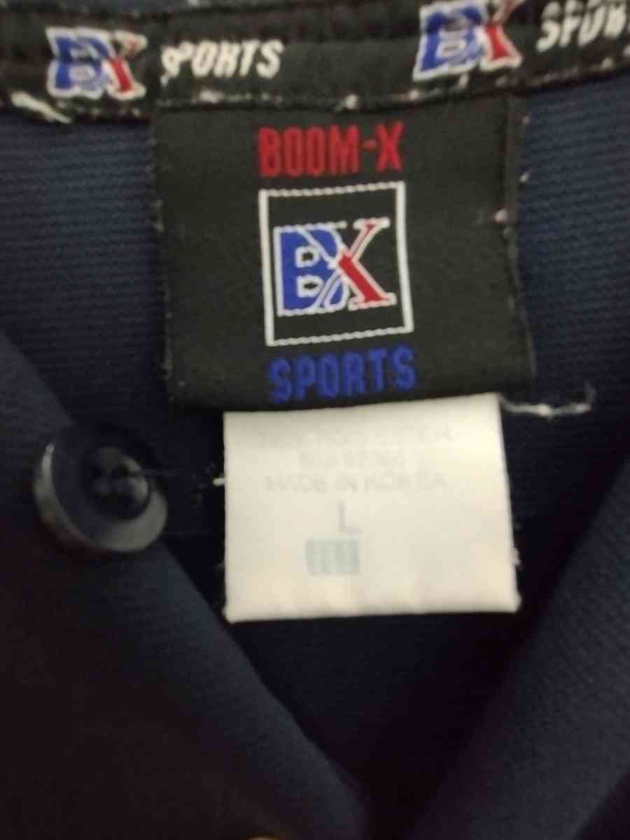 Boom X Sports Baseball New York Jersey Navy Blue and Red - Jacksonville, Florida - FleaMarketBay