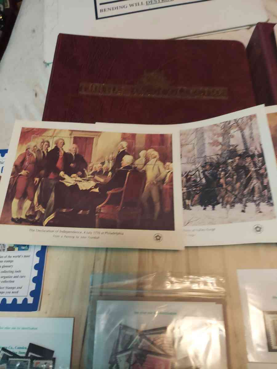 I have five hundred old post stamps and some books and some - Goodrich, Texas - FleaMarketBay