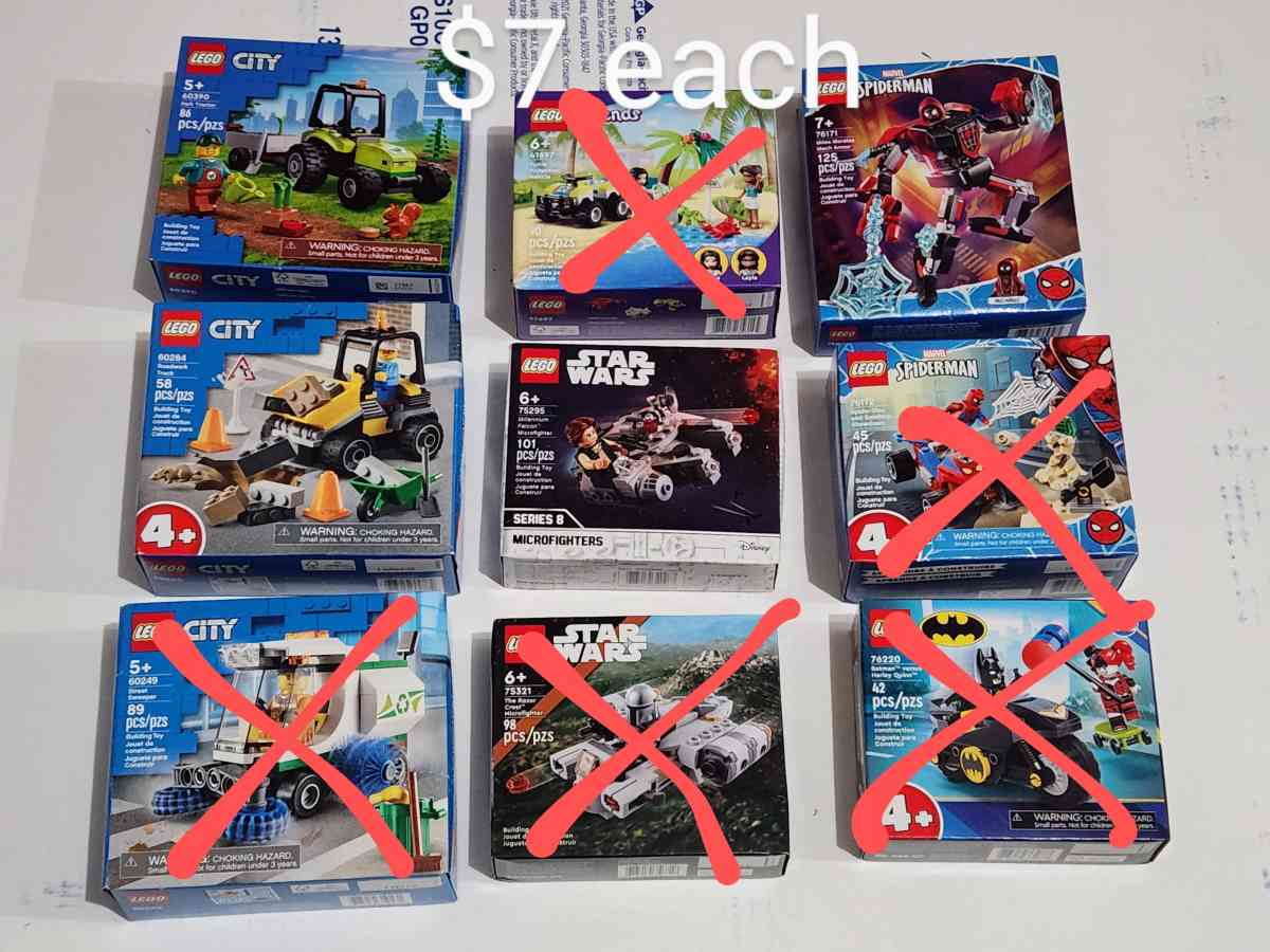 NEW LEGO Building Toy Models  Moving Sale by April 14th - Derwood, Maryland - FleaMarketBay