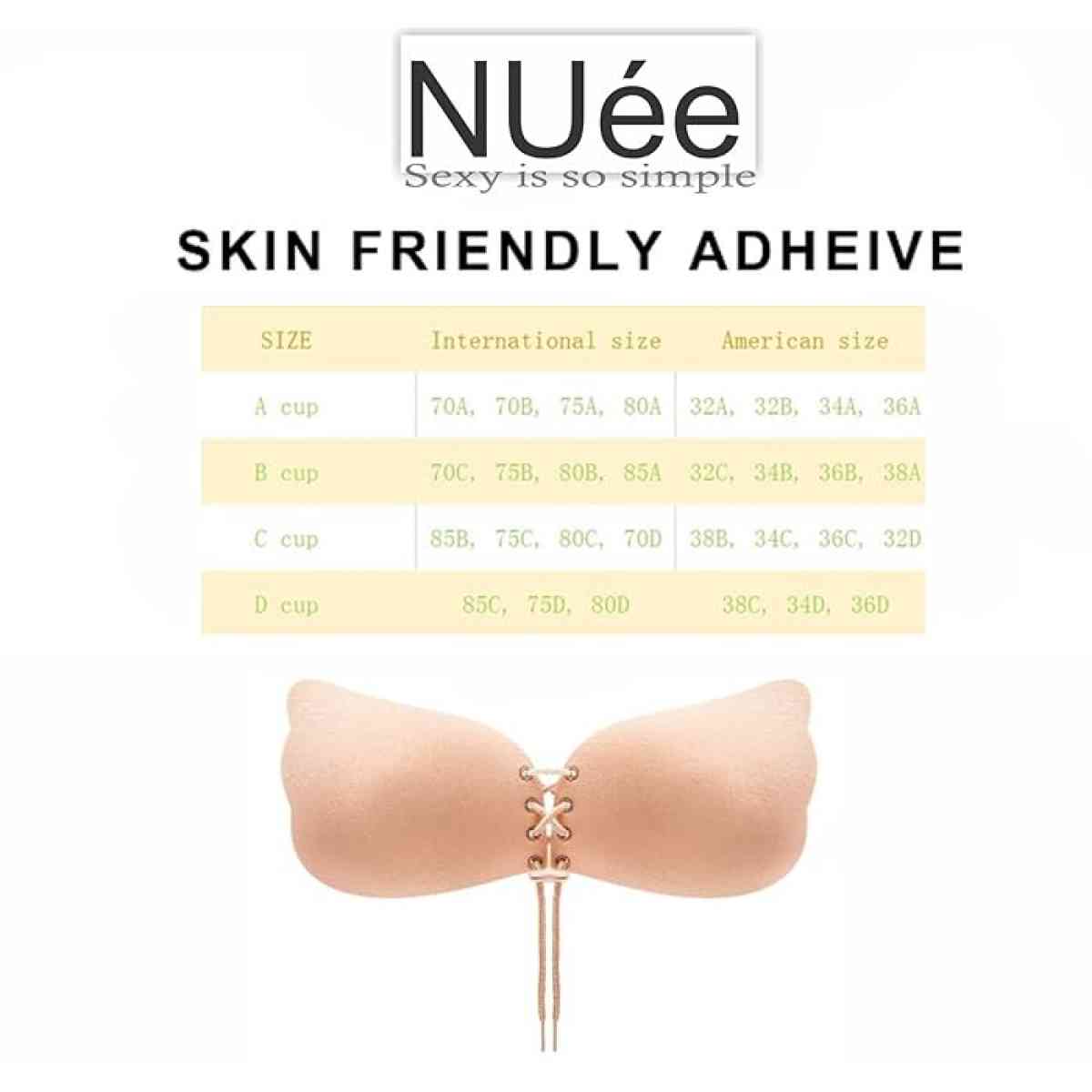 NUee strapless backless bra - Santa Ana, California - FleaMarketBay