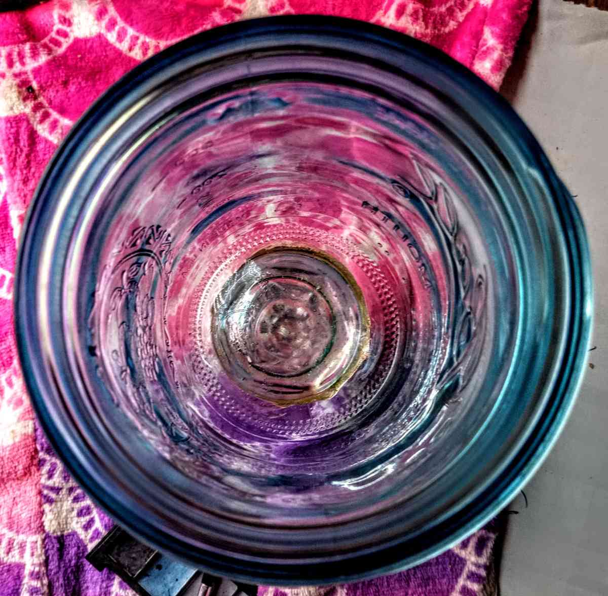 Ball Mason Jar Wine Glass - Muldrow, Oklahoma - FleaMarketBay