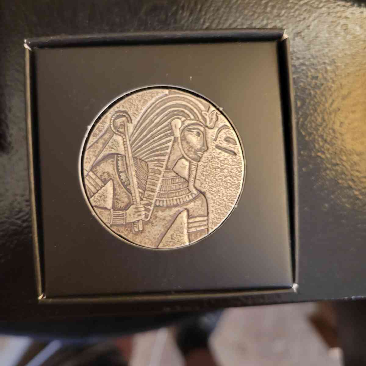 5 oz Egyptian series king tutt 999 silver coin - Omaha, Nebraska - FleaMarketBay