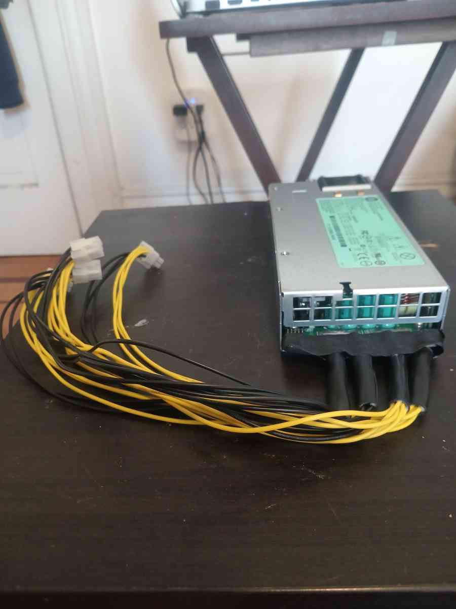 hp 1200 watt p0wer supply for the box miners - Attleboro, Massachusetts - FleaMarketBay