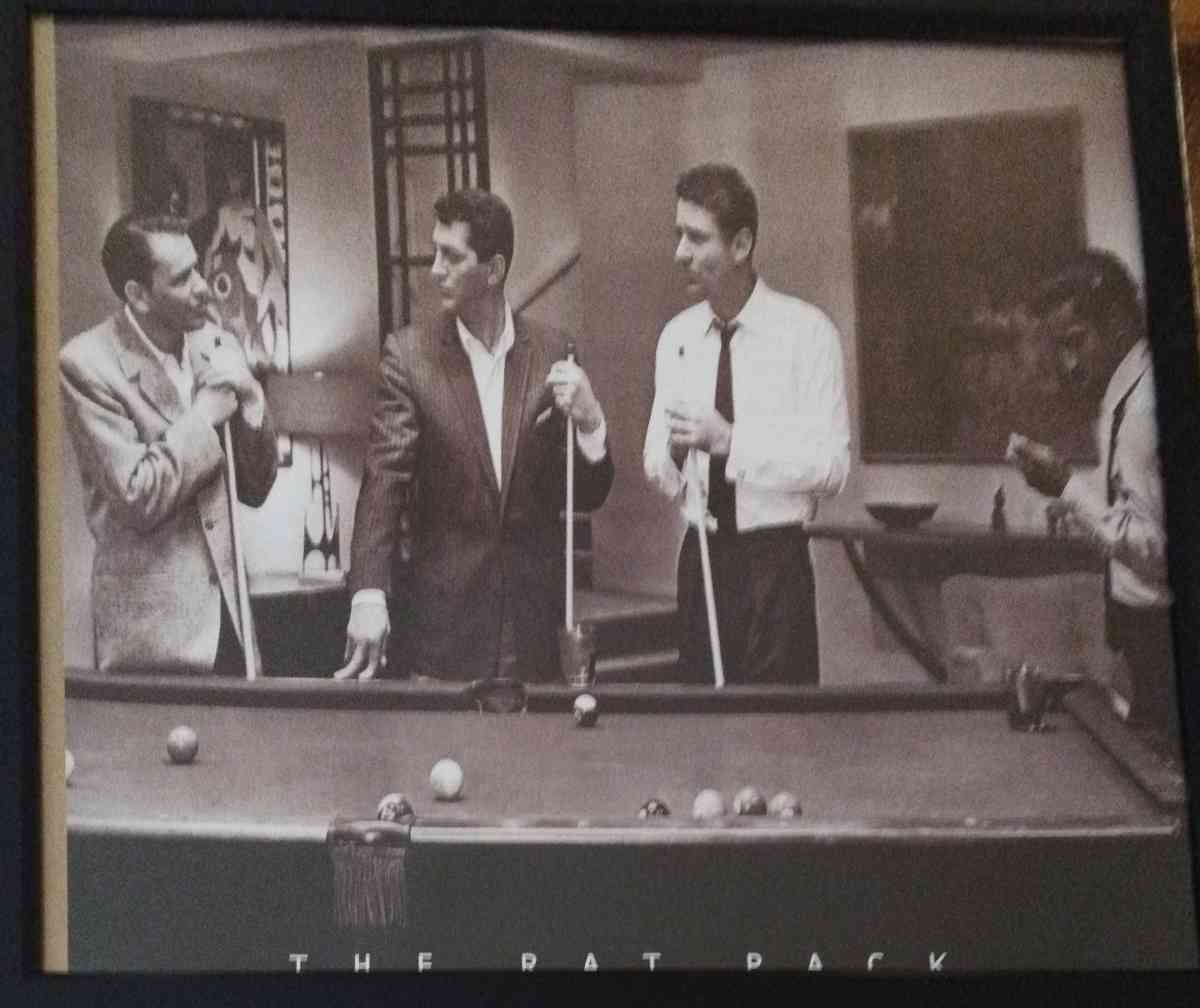 vintage picture of the rat pack - Palm Beach Gardens, Florida