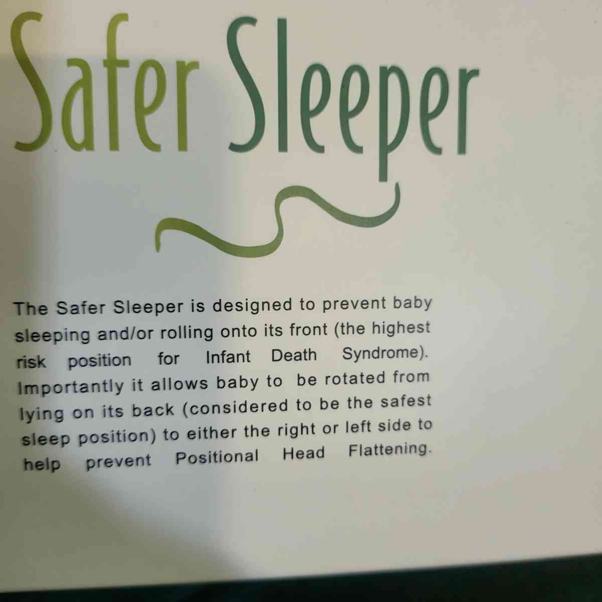 safer sleeper - Bloomsburg, Pennsylvania - FleaMarketBay