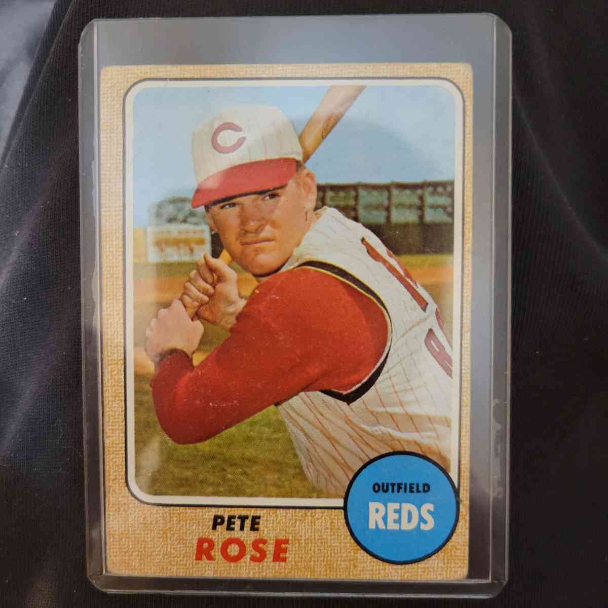 pete rose topps 1968 card - Omaha, Nebraska - FleaMarketBay