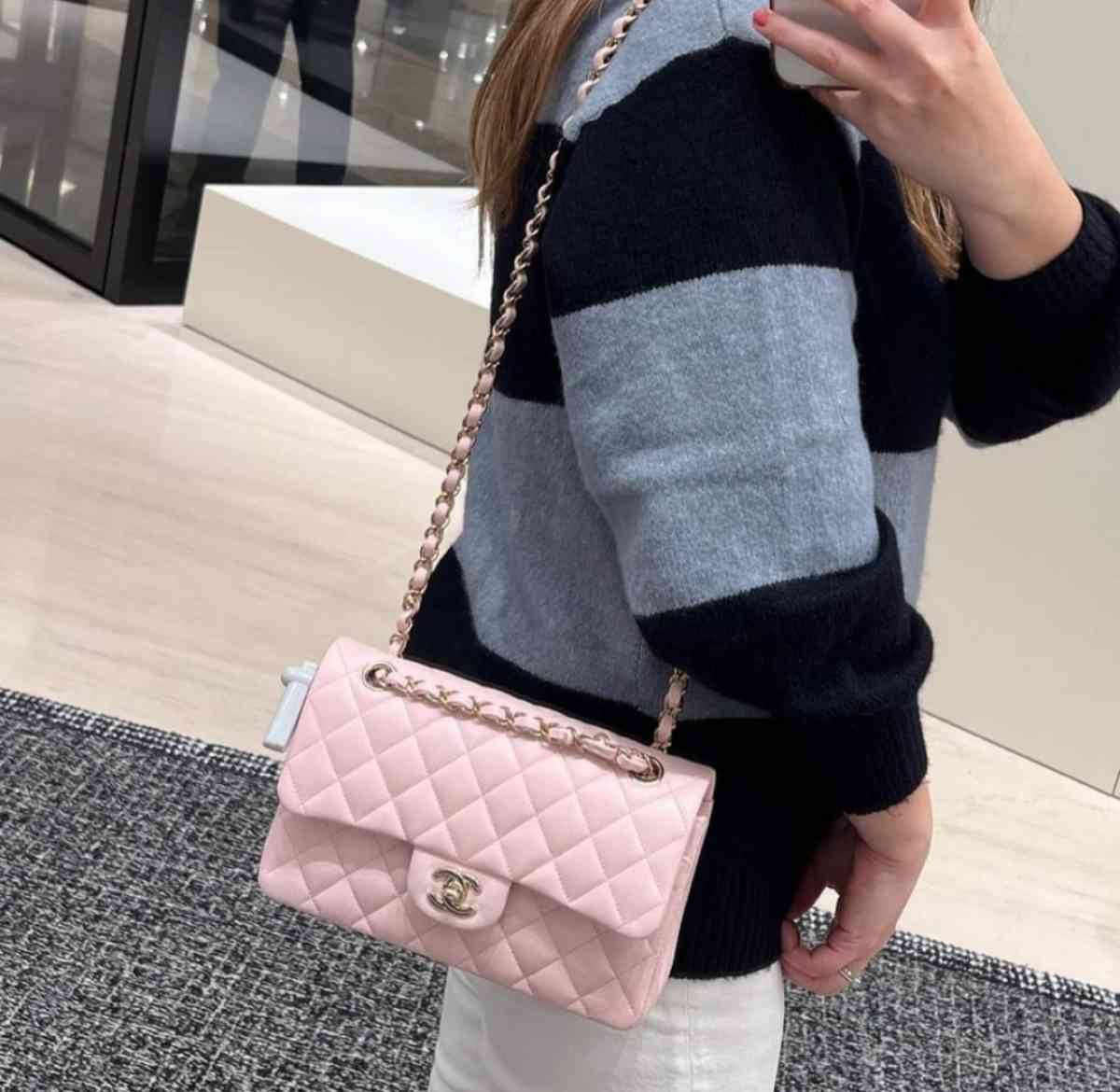 Women Classic Quilted Double Flap Shoulder Crossbody Leather - Aberdeen, Washington - FleaMarketBay