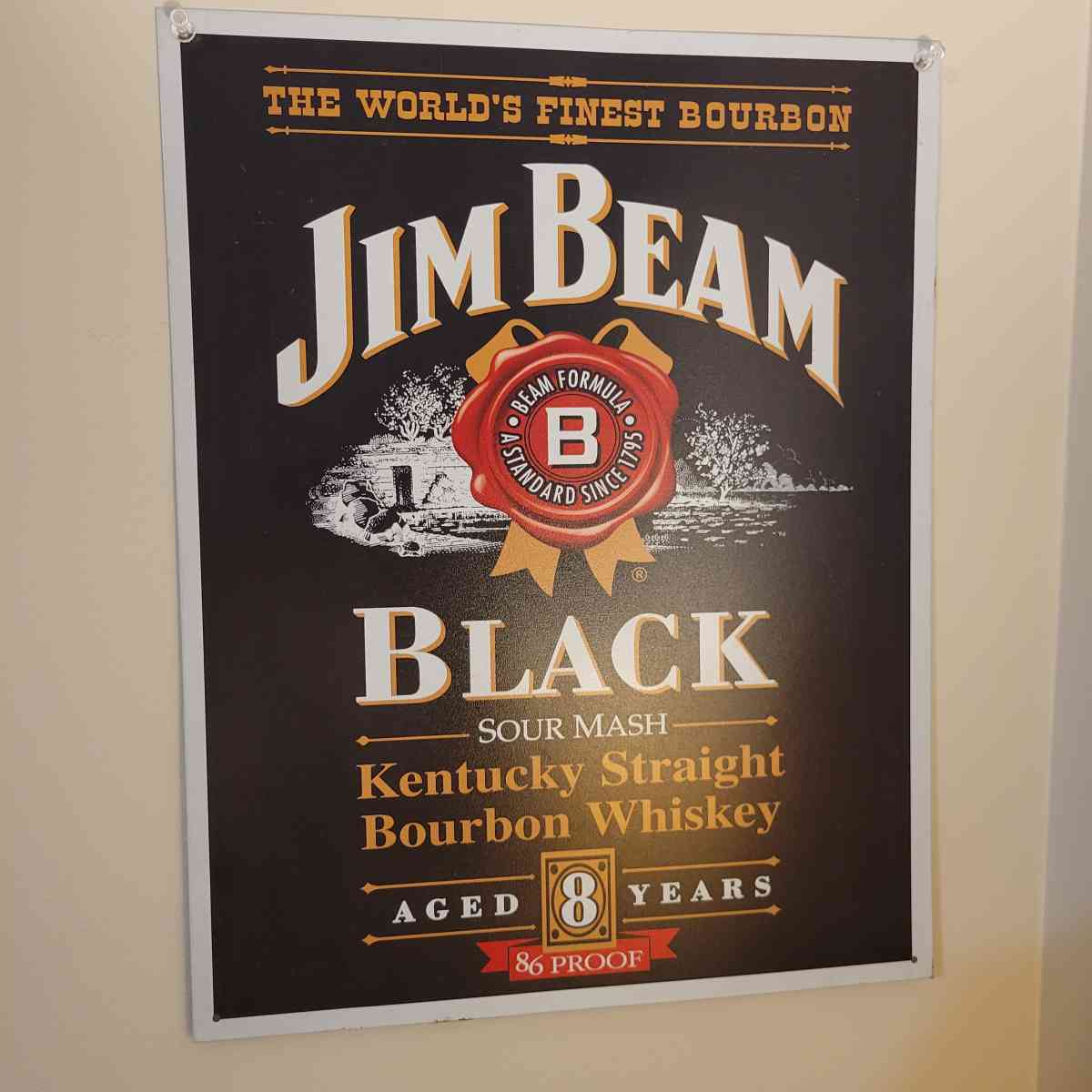 2 bourbon alcohol posters - Omaha, Nebraska