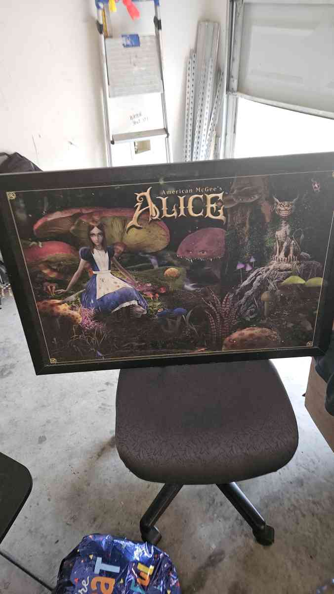 american mcgees alice mushroom garden  painting - Magnolia, Texas