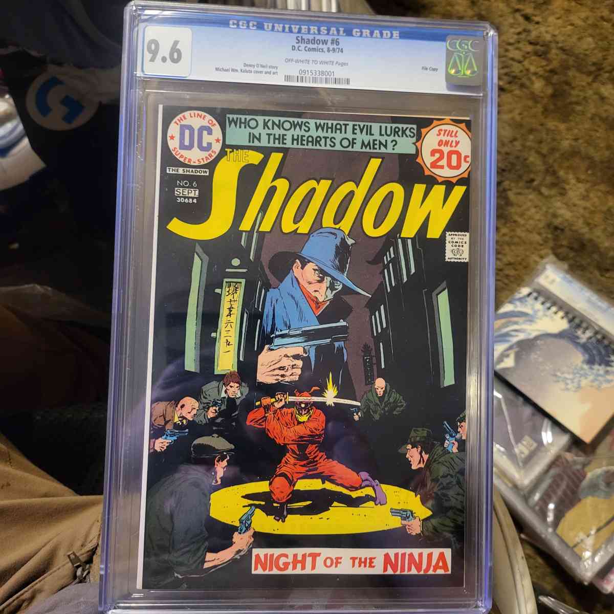 The Shadow no6 9pt6 CGC File Copy - Oakdale, Louisiana