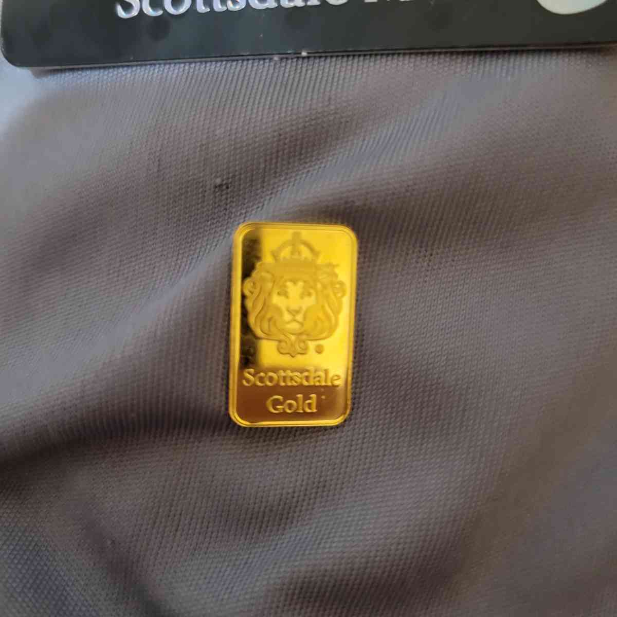 2 gram scottsdale gold bar - Omaha, Nebraska - FleaMarketBay