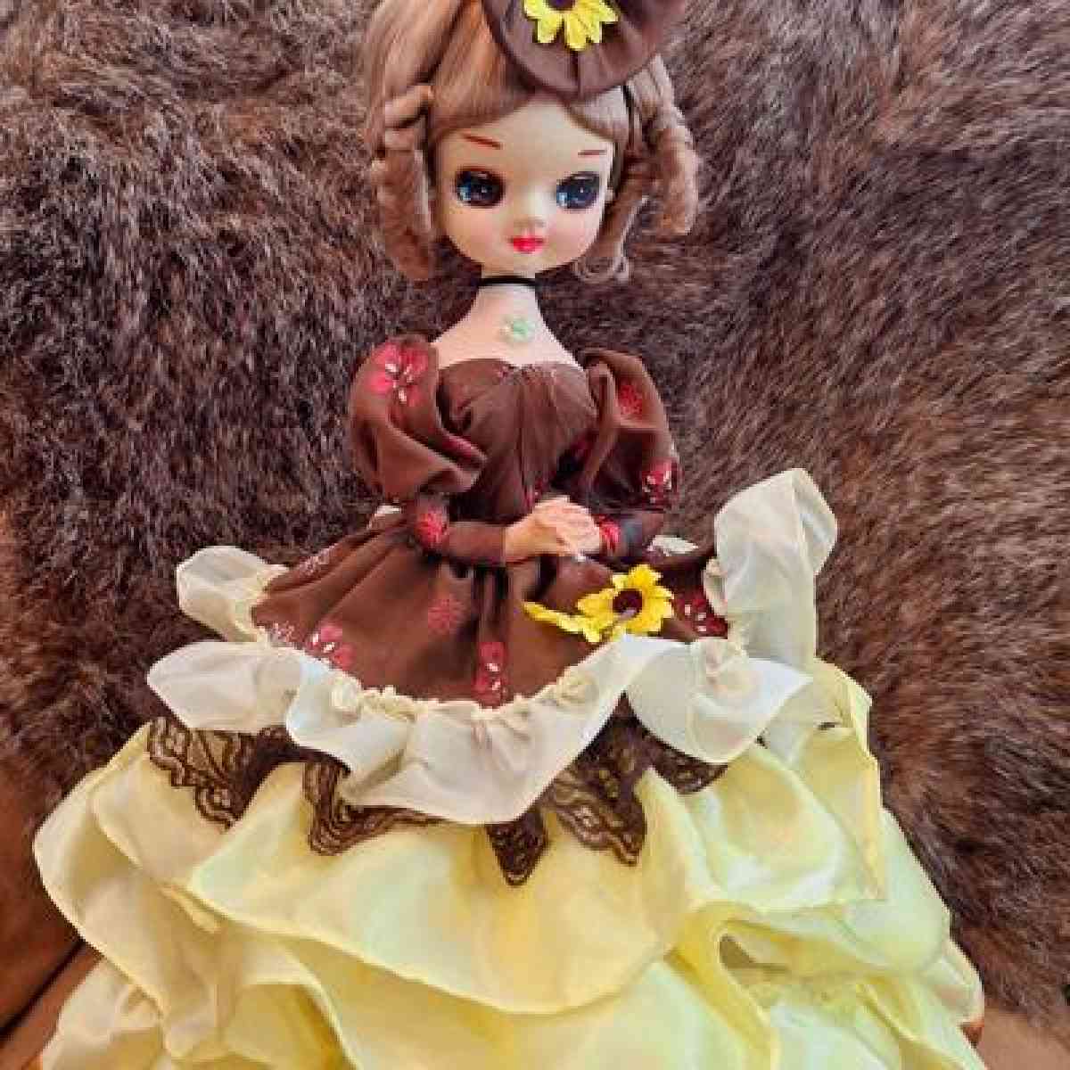 Vtg 1960s BigEyed Bradley Doll RARE COLLECTABLE - Edgewood, New Mexico - FleaMarketBay