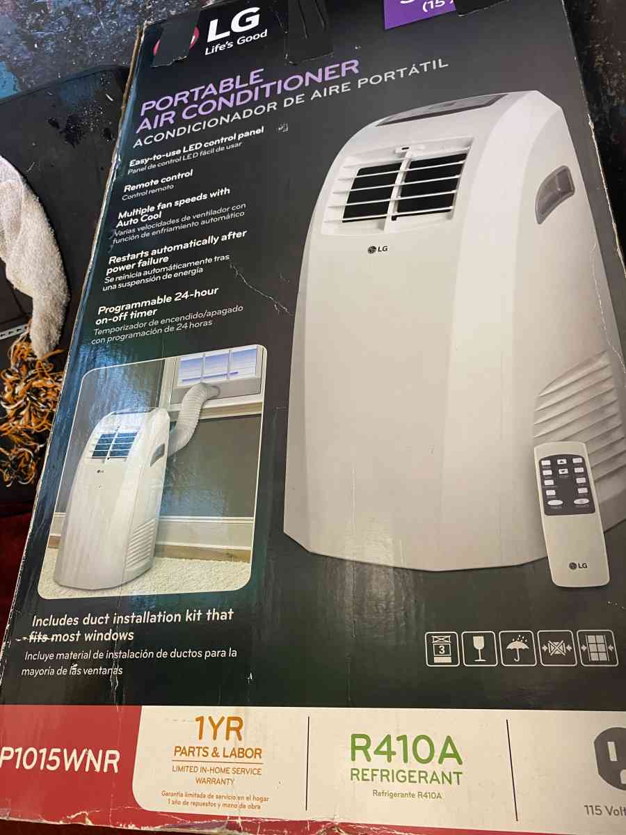 LG portable air conditioner 10000 BTU - Tulsa, Oklahoma