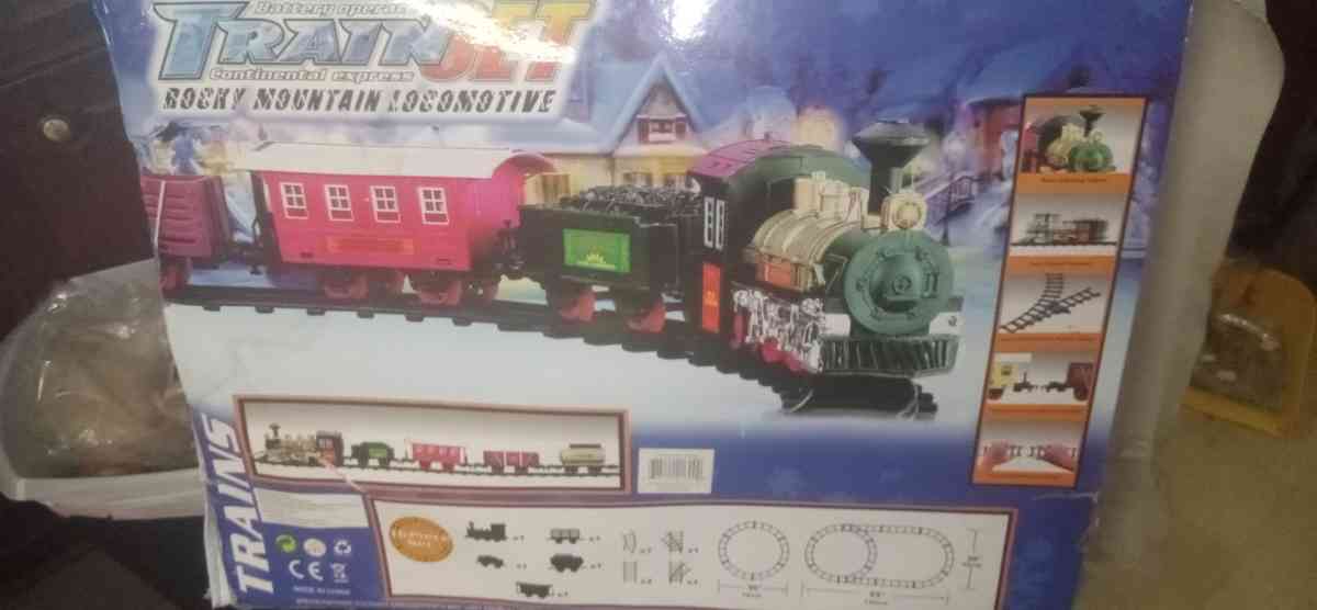 Rocky mountain intercontinental train set - Macomb, Illinois - FleaMarketBay
