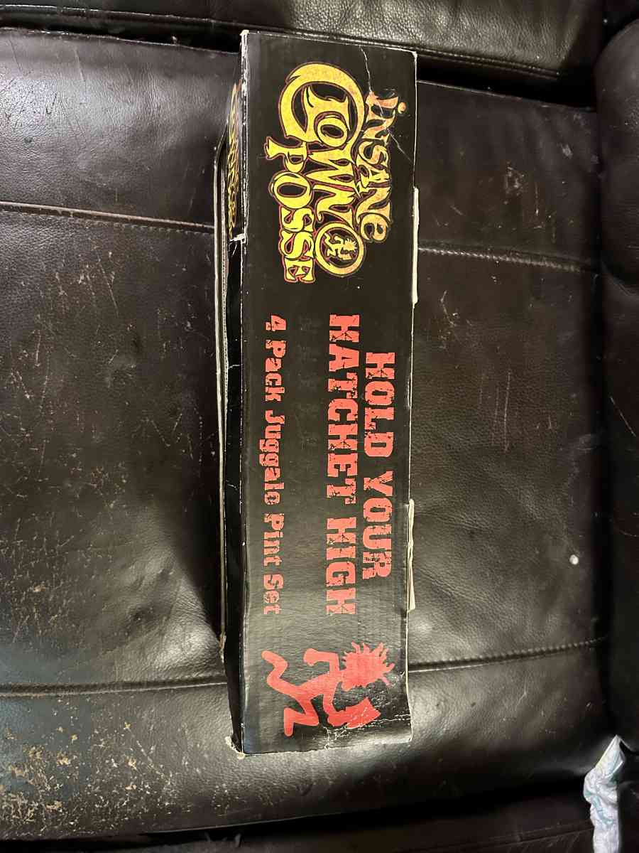 4 Set Hatchetman Pint Glasses - Buffalo, New York - FleaMarketBay