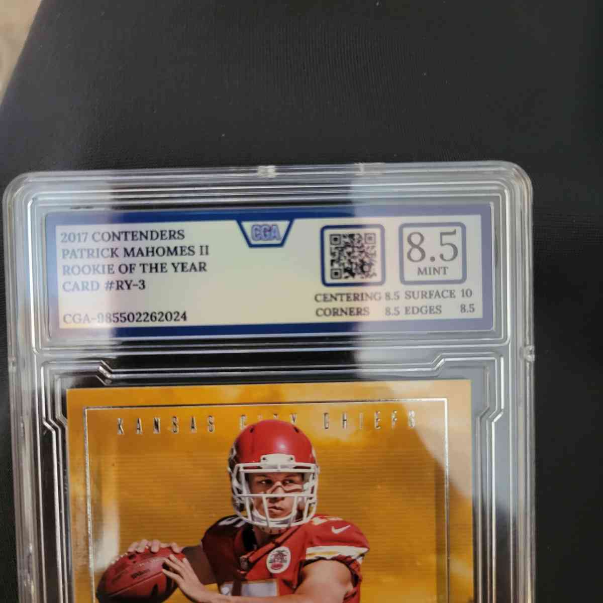 patrick mahomes rookie of the year rookie card - Omaha, Nebraska - FleaMarketBay