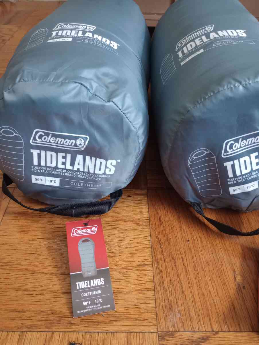 Coleman tidelands sleeping bags - Richmond, Virginia - FleaMarketBay