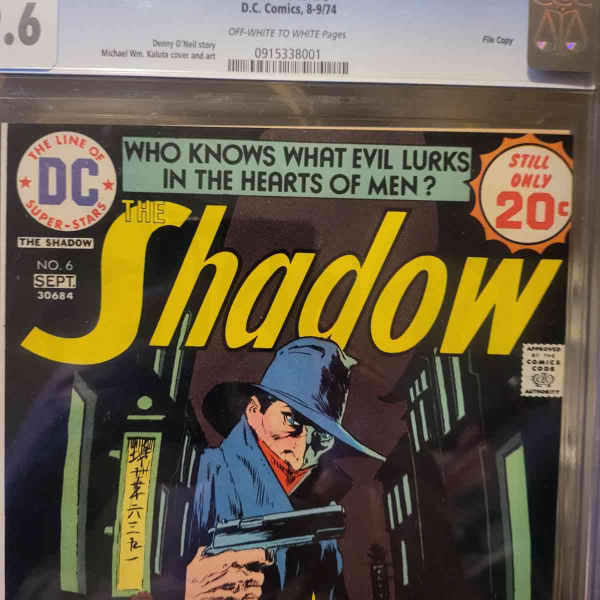 The Shadow no6 9pt6 CGC File Copy - Oakdale, Louisiana - FleaMarketBay