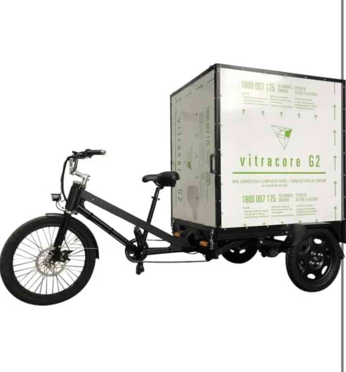 Electric Box Cargo Bike Trike  Efficient Delivery Solution - Ocean City, Maryland - FleaMarketBay