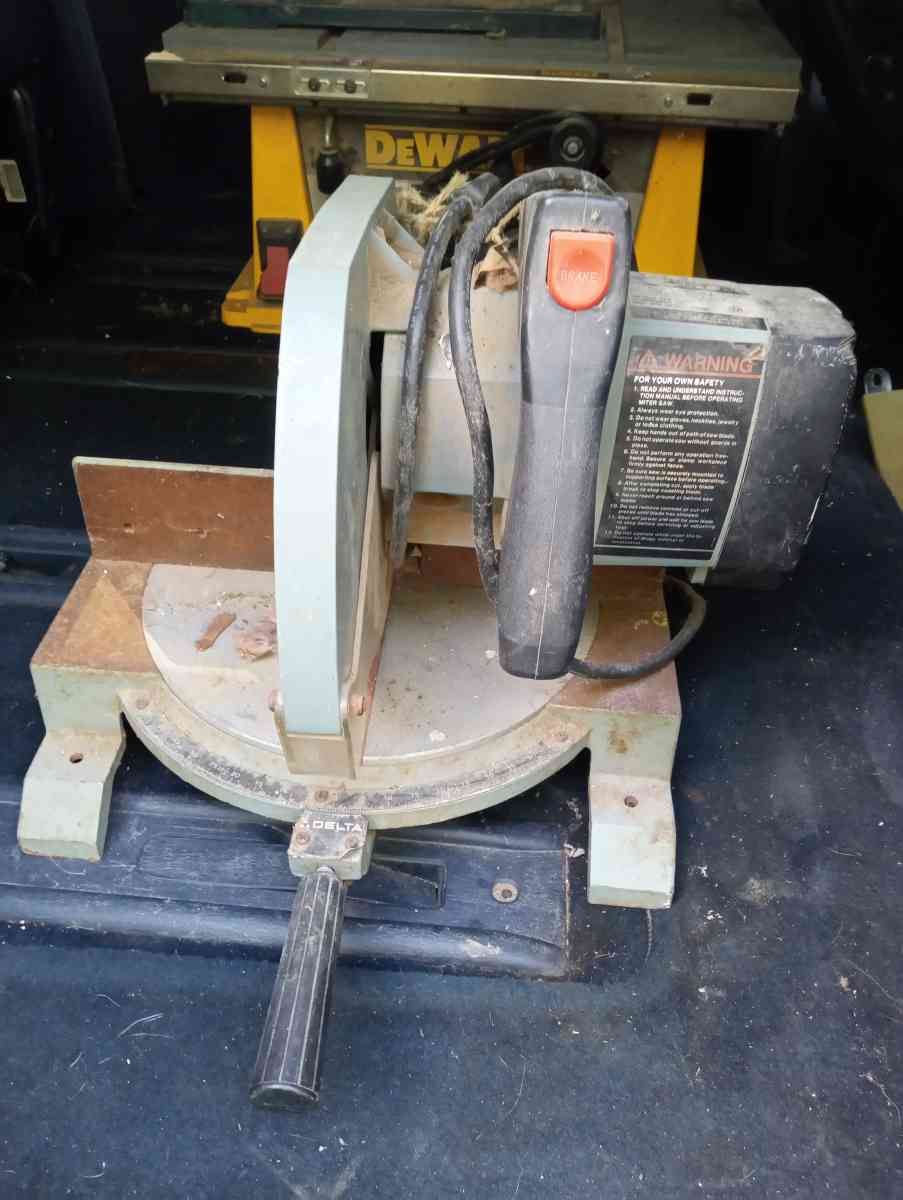 delta chop saw - Clinton Township, Michigan - FleaMarketBay