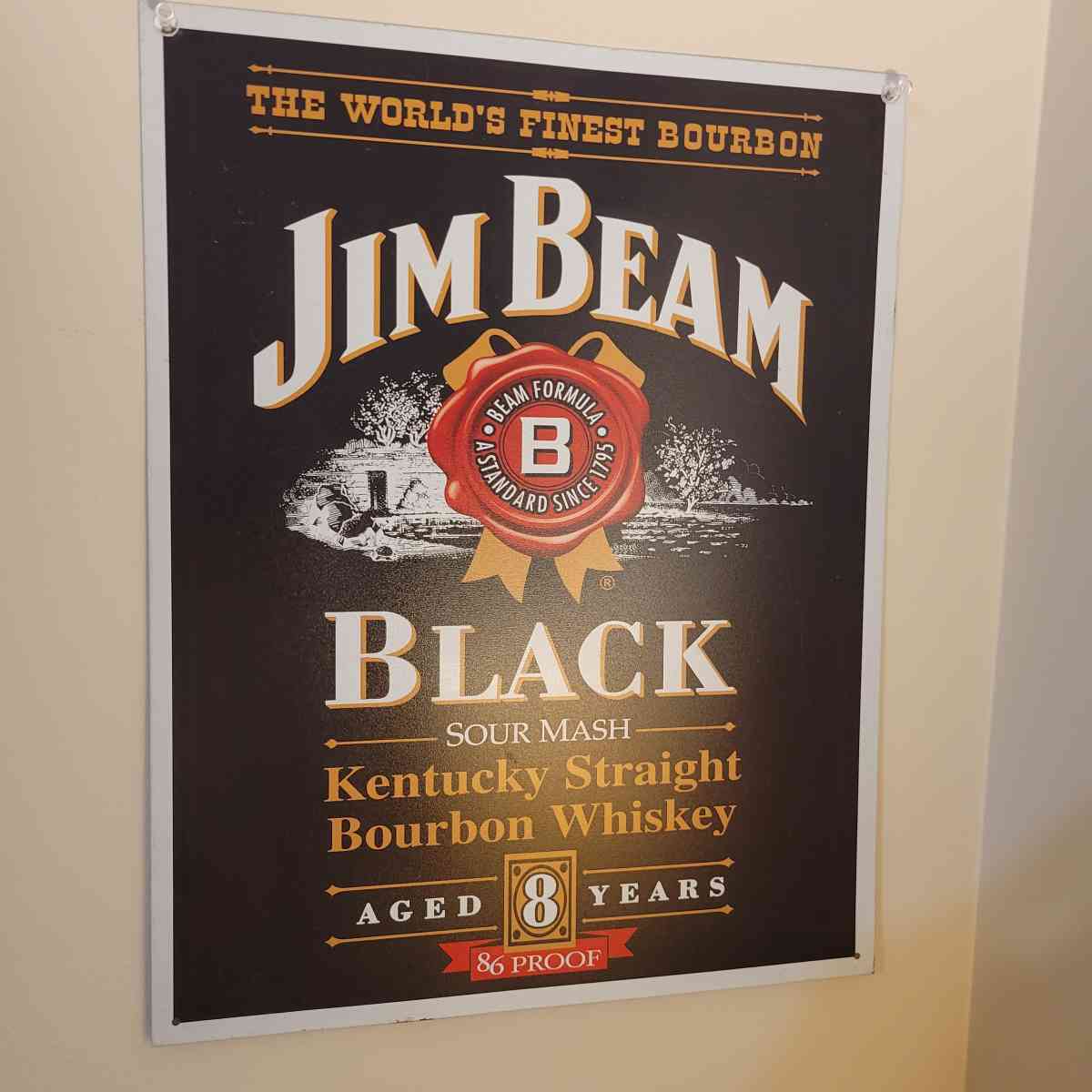 2 bourbon alcohol posters - Omaha, Nebraska - FleaMarketBay