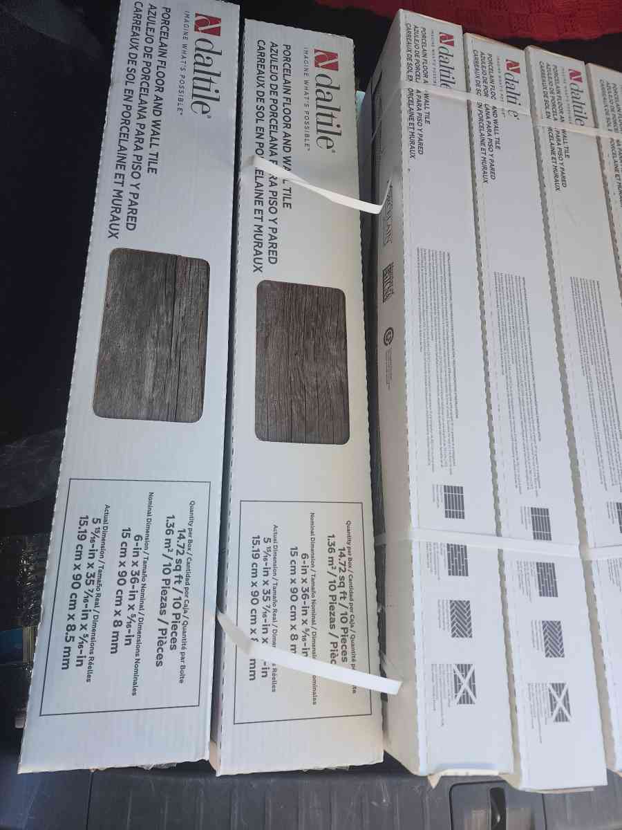 Porcelain tile 24 cases - Inkster, Michigan - FleaMarketBay