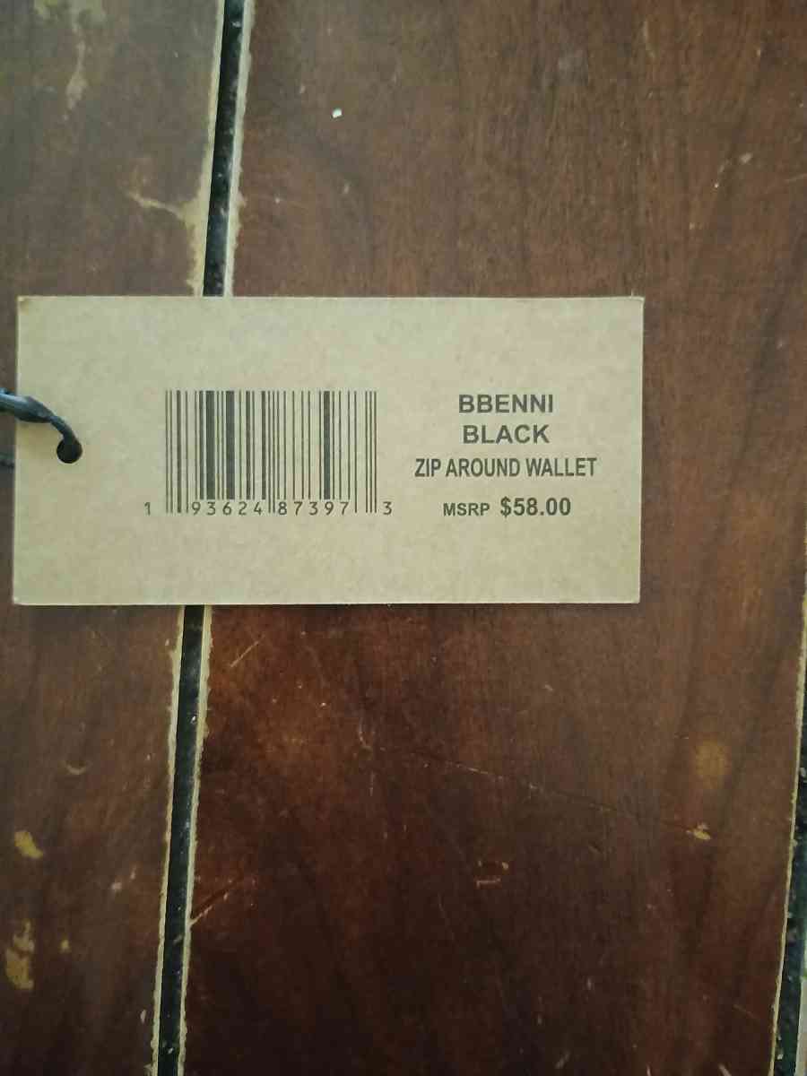 Steve Madden BBENNI Black Zip Around Wallet - North Hollywood, California - FleaMarketBay