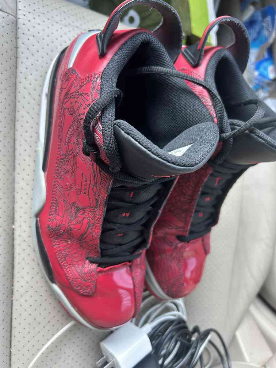 Jordan dub zeros gym red size 9 mens in great condition - Austin, Texas - FleaMarketBay