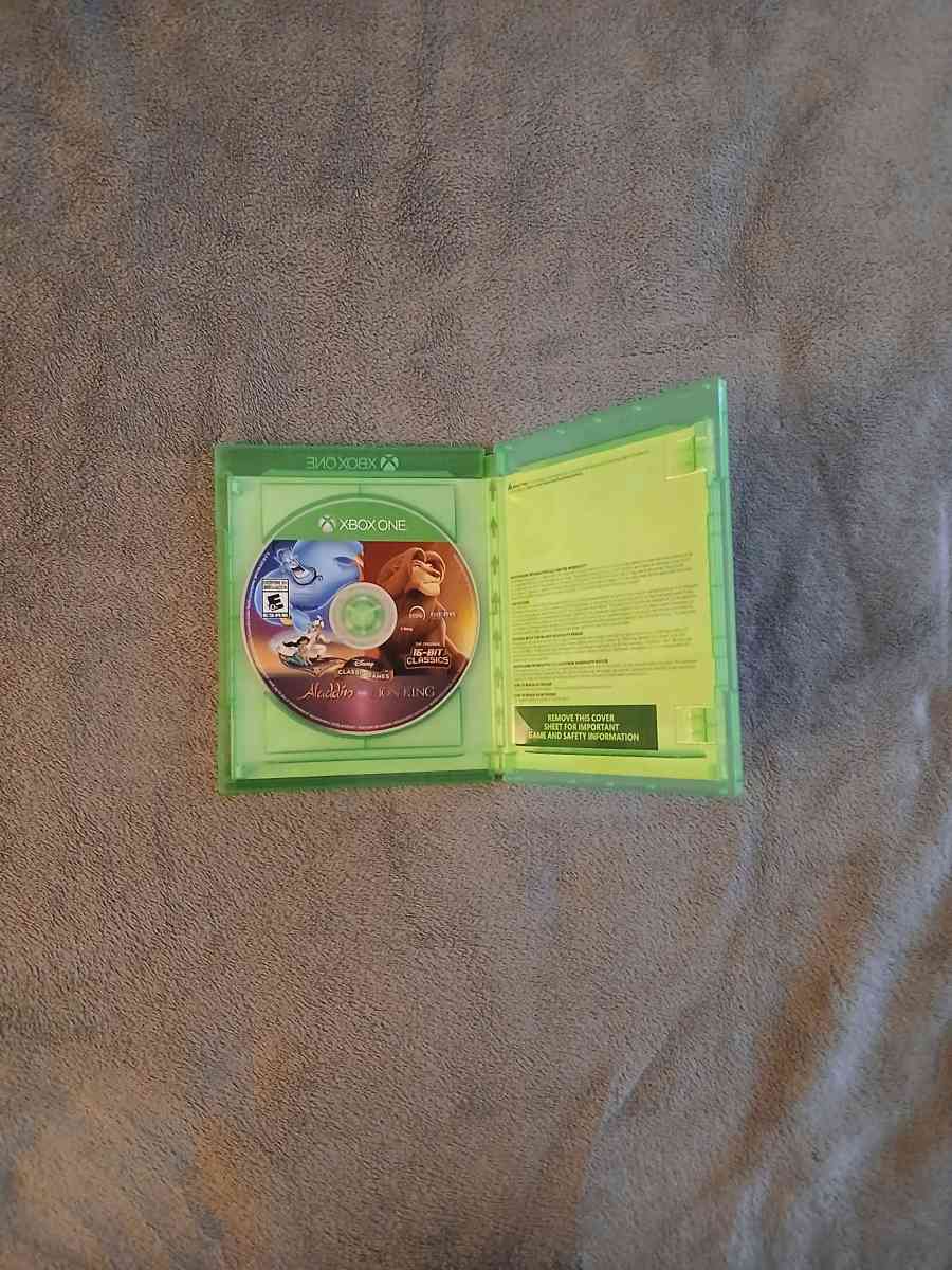 Disney Classic Games Aladdin And The Lion King Xbox One - North Hollywood, California - FleaMarketBay