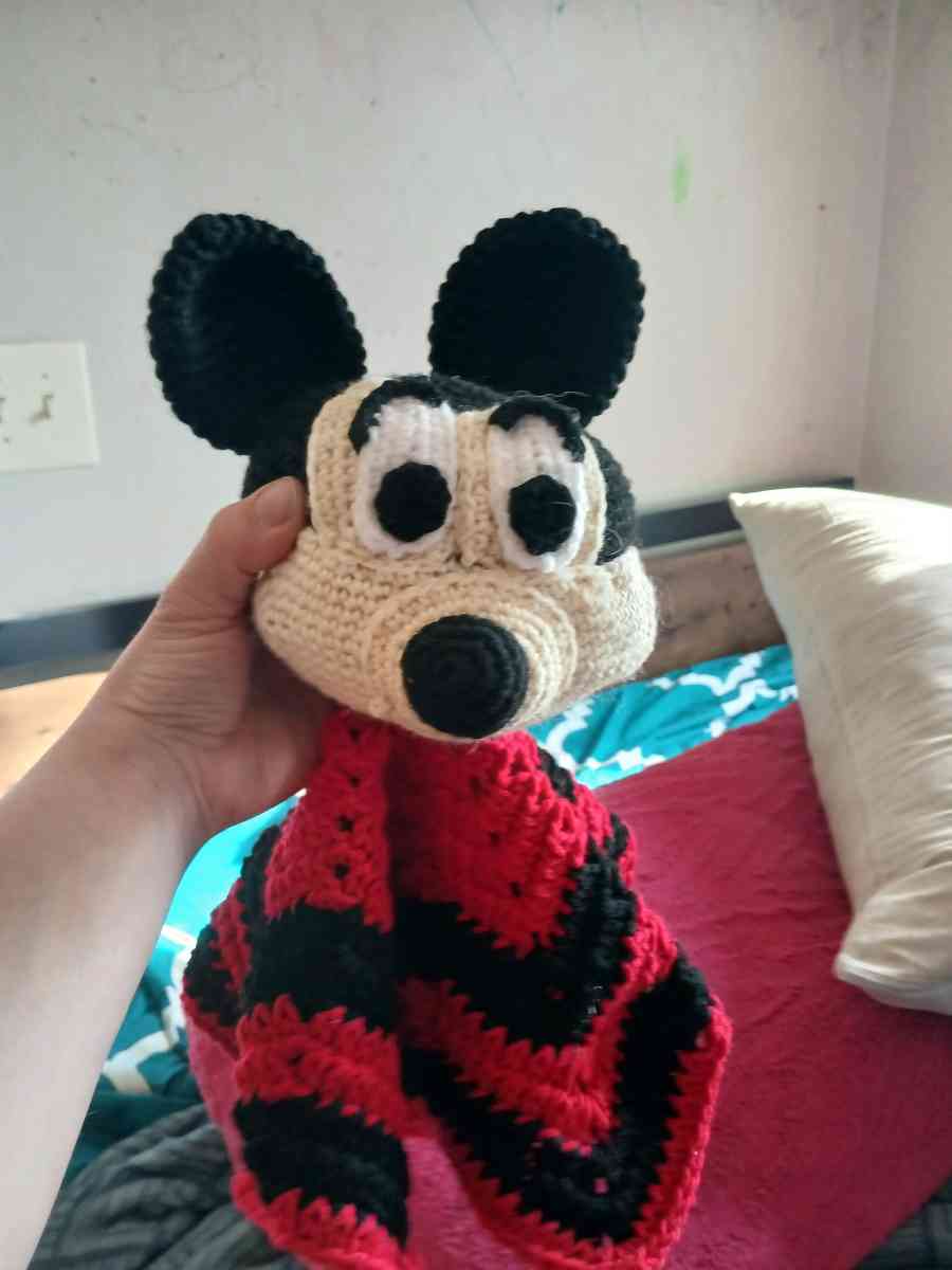 Handmade mickey mouse baby lovie - Brooklyn, Connecticut
