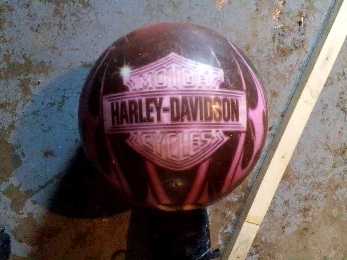 HarleyDavidson bowling ball 12 lb - Johnson City, Tennessee - FleaMarketBay