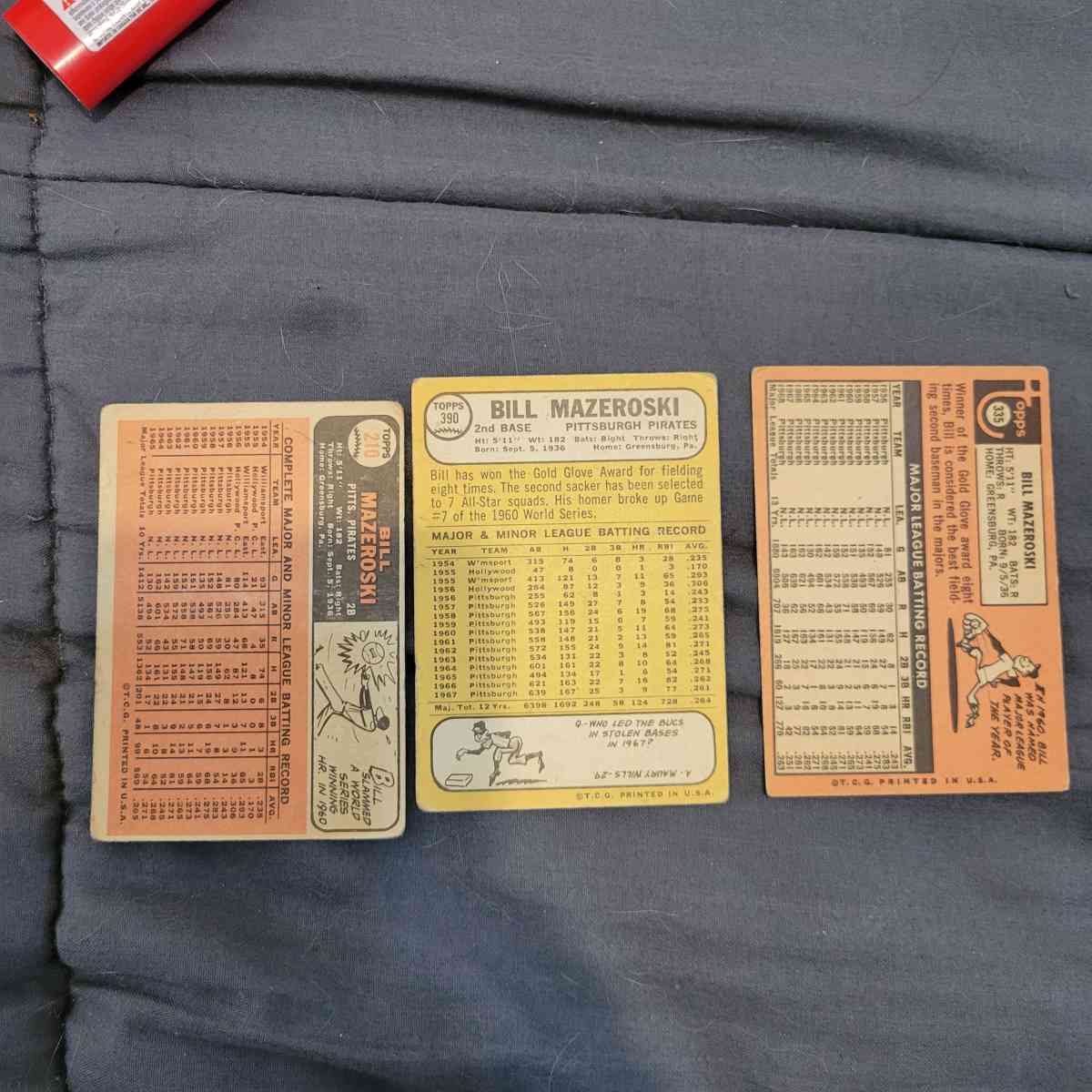 hof bill mazeroski cards - Omaha, Nebraska - FleaMarketBay