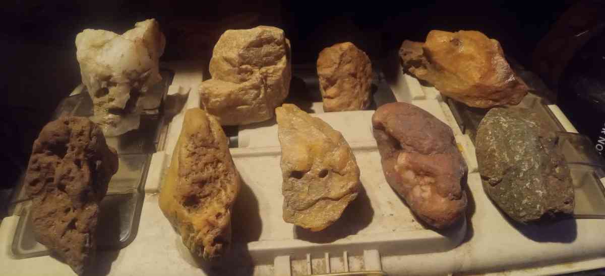 Cool art rocks - Acworth, Georgia