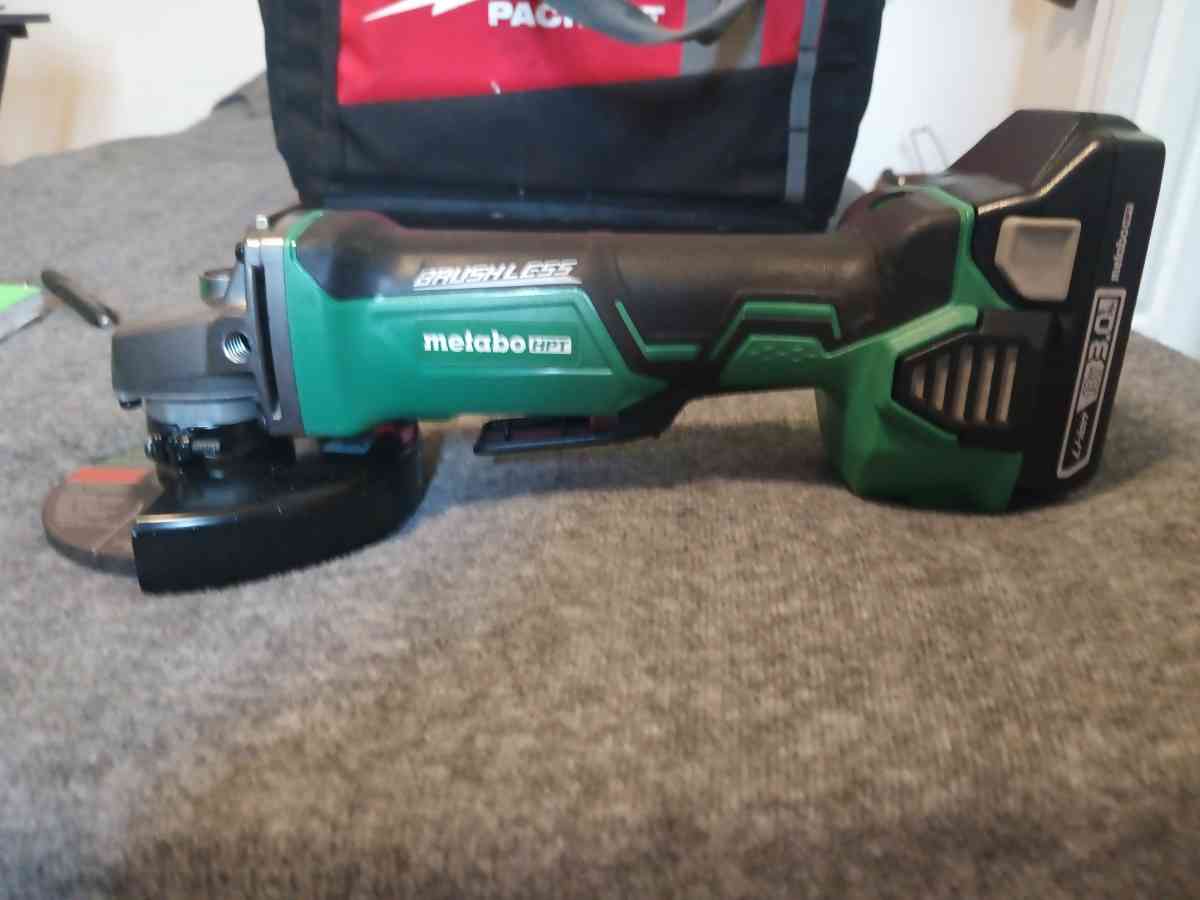 Metabo Htp cordless grinder BRAND NEW - Attleboro, Massachusetts - FleaMarketBay
