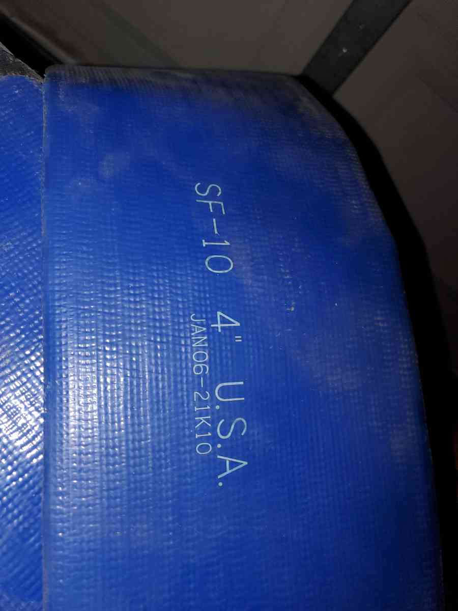 SF 10 4inch 300 layflat discharge hose - Hemet, California