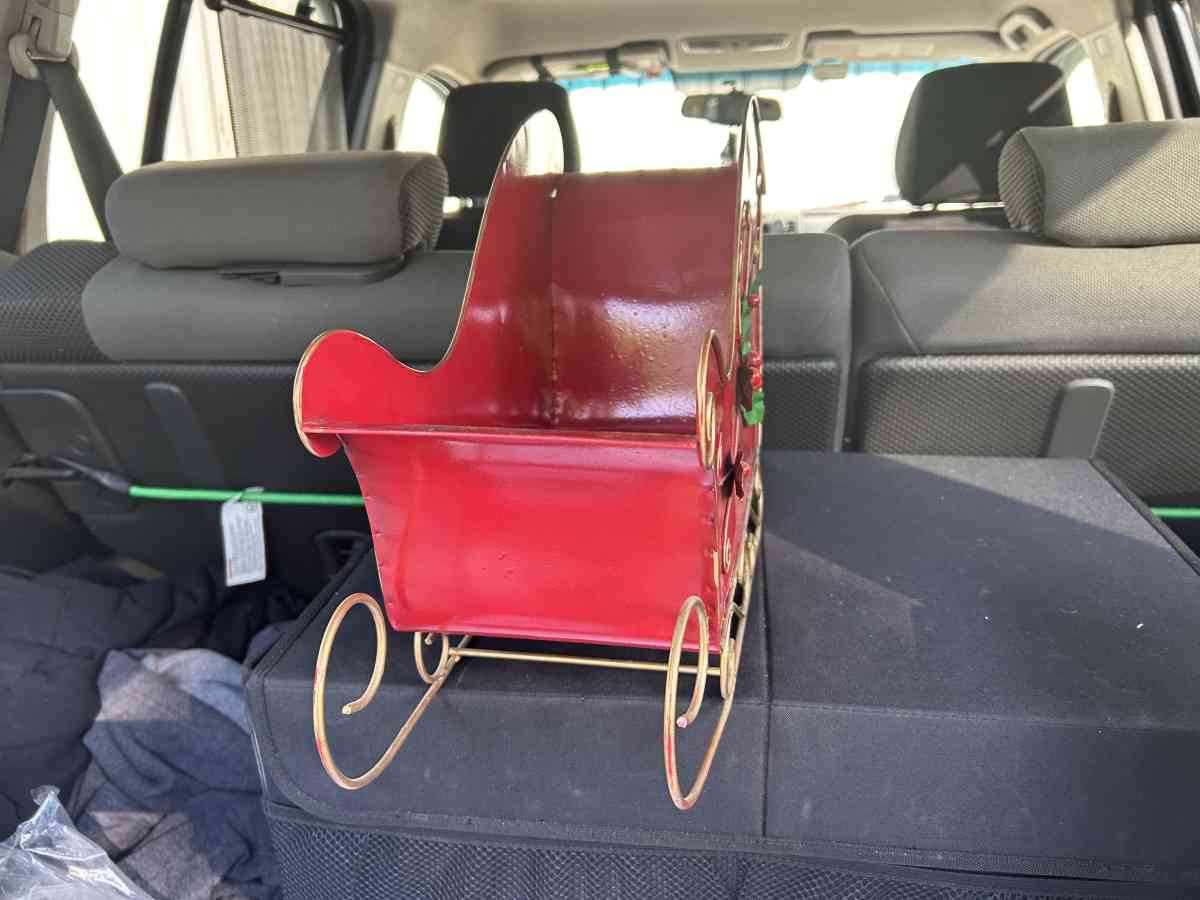 SANTACLAUS CHRISTMAS SLED - Hackensack, New Jersey - FleaMarketBay