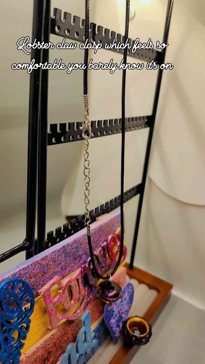 Lotus Flower Pendant Necklace and or Magnet Board - Wilkes Barre, Pennsylvania - FleaMarketBay