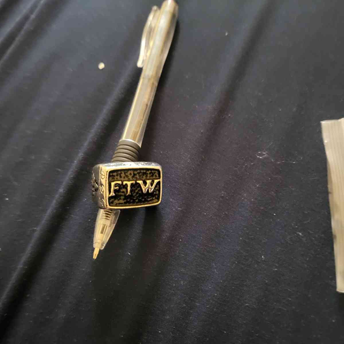 large FTW ring - Bloomsburg, Pennsylvania - FleaMarketBay