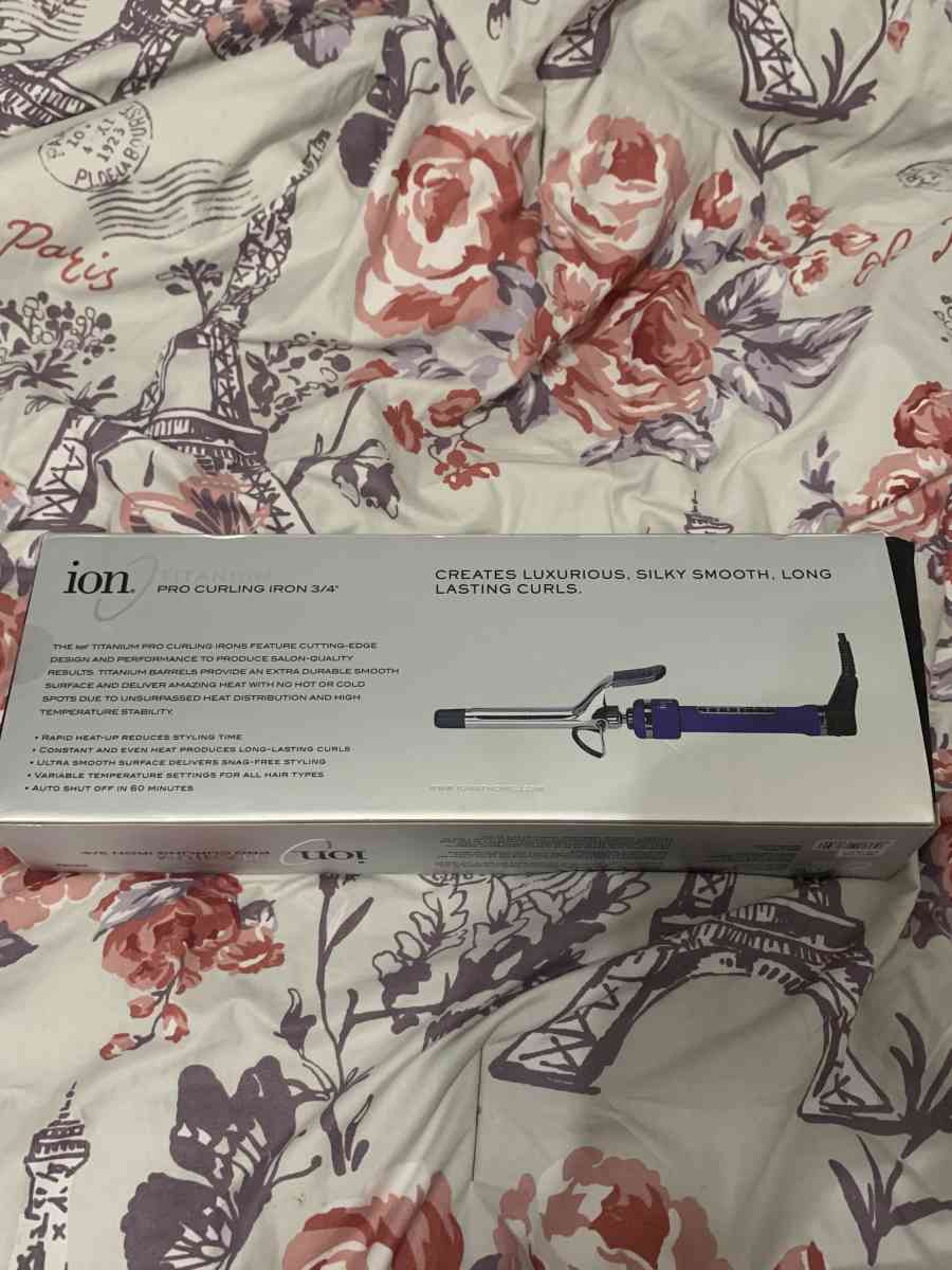 Ion Pro curling iron 3 4 - Phelan, California - FleaMarketBay
