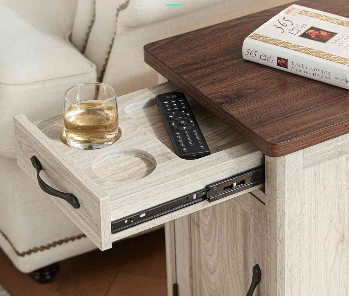 beige nightstand - Lawrenceville, Georgia - FleaMarketBay