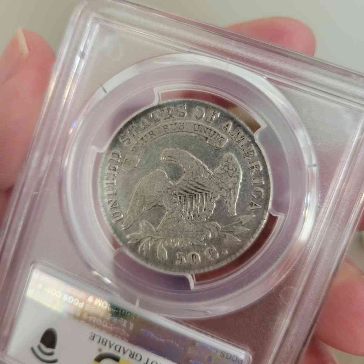 1830 large 0 capped bust half dollar - Omaha, Nebraska - FleaMarketBay