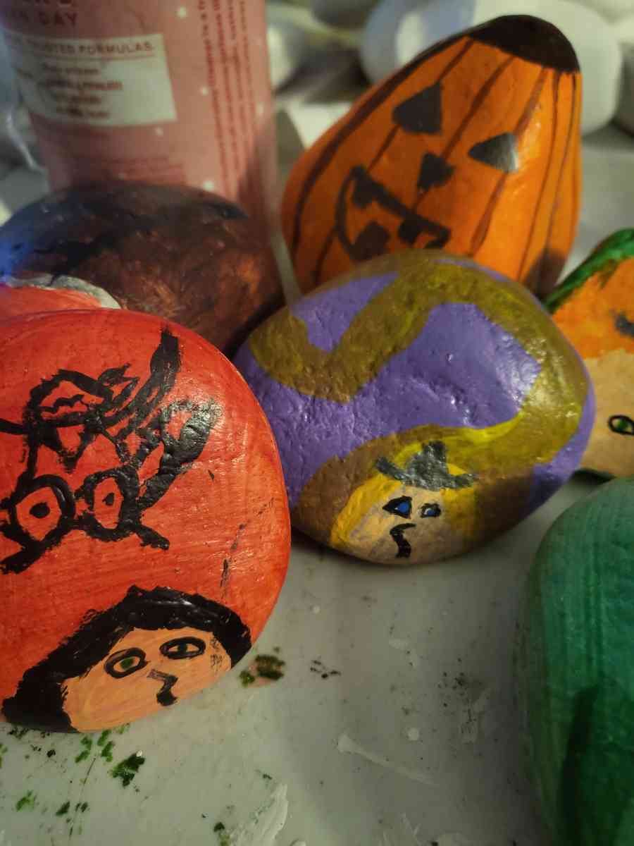 hand painted rocks - Los Lunas, New Mexico - FleaMarketBay