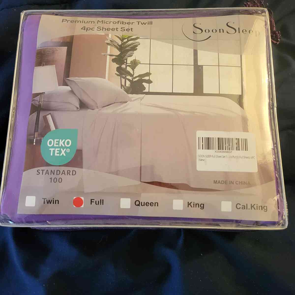 bed sheet set purple - Bloomsburg, Pennsylvania - FleaMarketBay