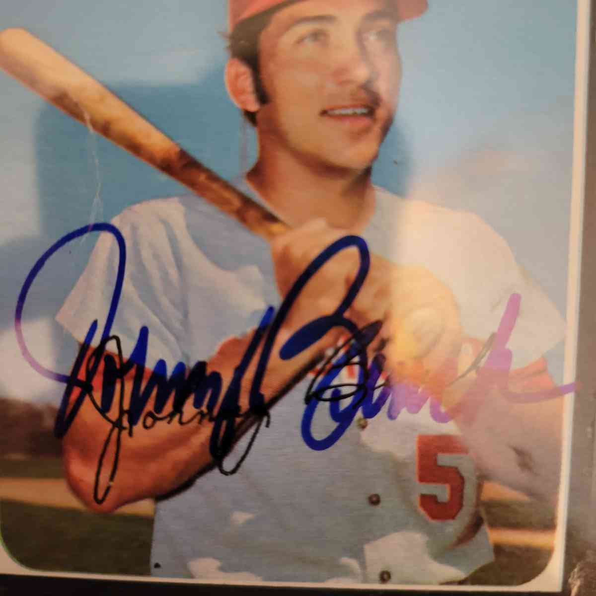 johnny bench 1971 topps card autographed - Omaha, Nebraska - FleaMarketBay