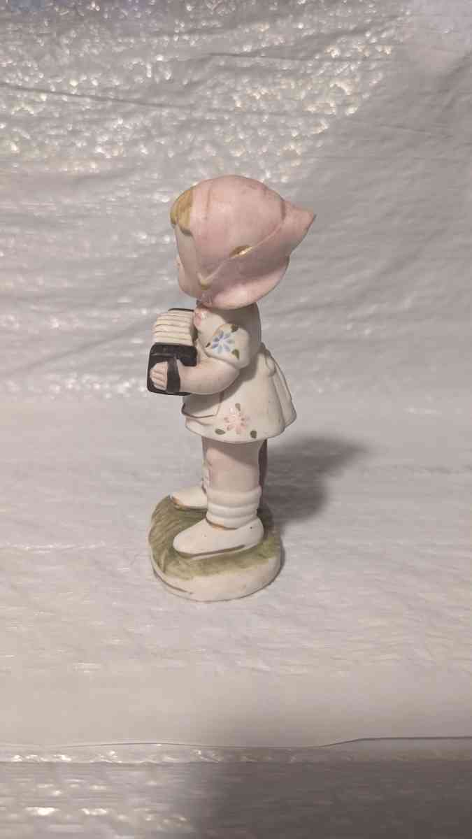 A Little Girl Playing an Accordion with a White Dress - Phoenix, Arizona - FleaMarketBay