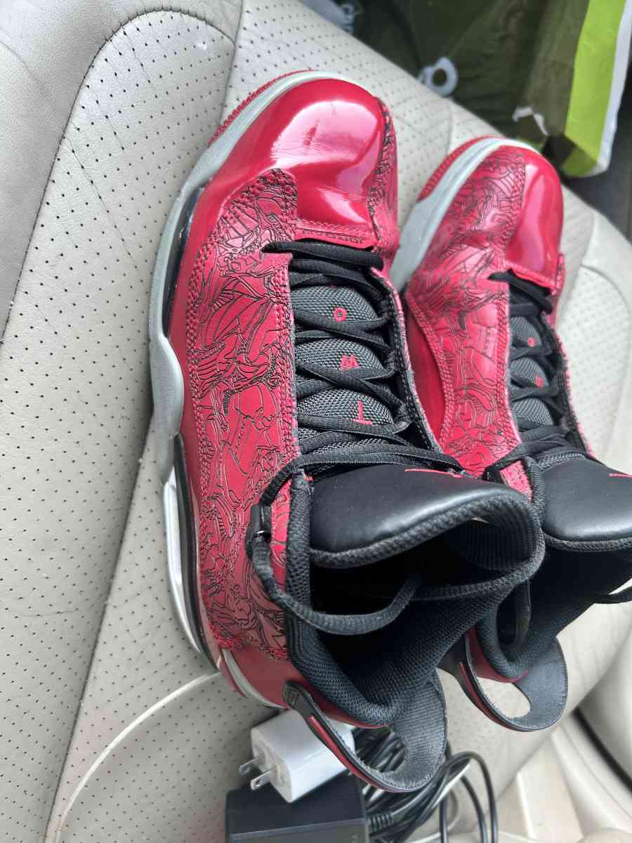 Jordan dub zeros gym red size 9 mens in great condition - Austin, Texas - FleaMarketBay