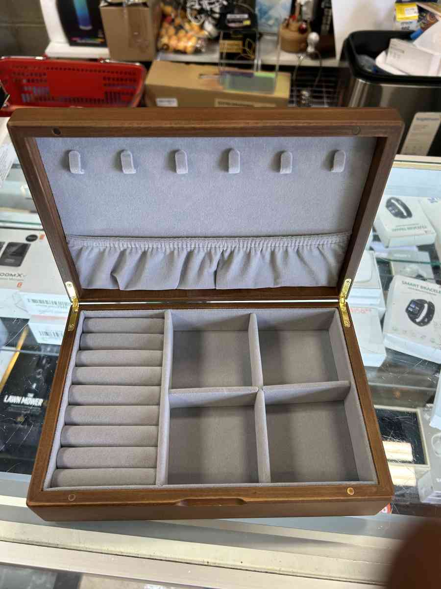 WOODEN JEWELRY BOX