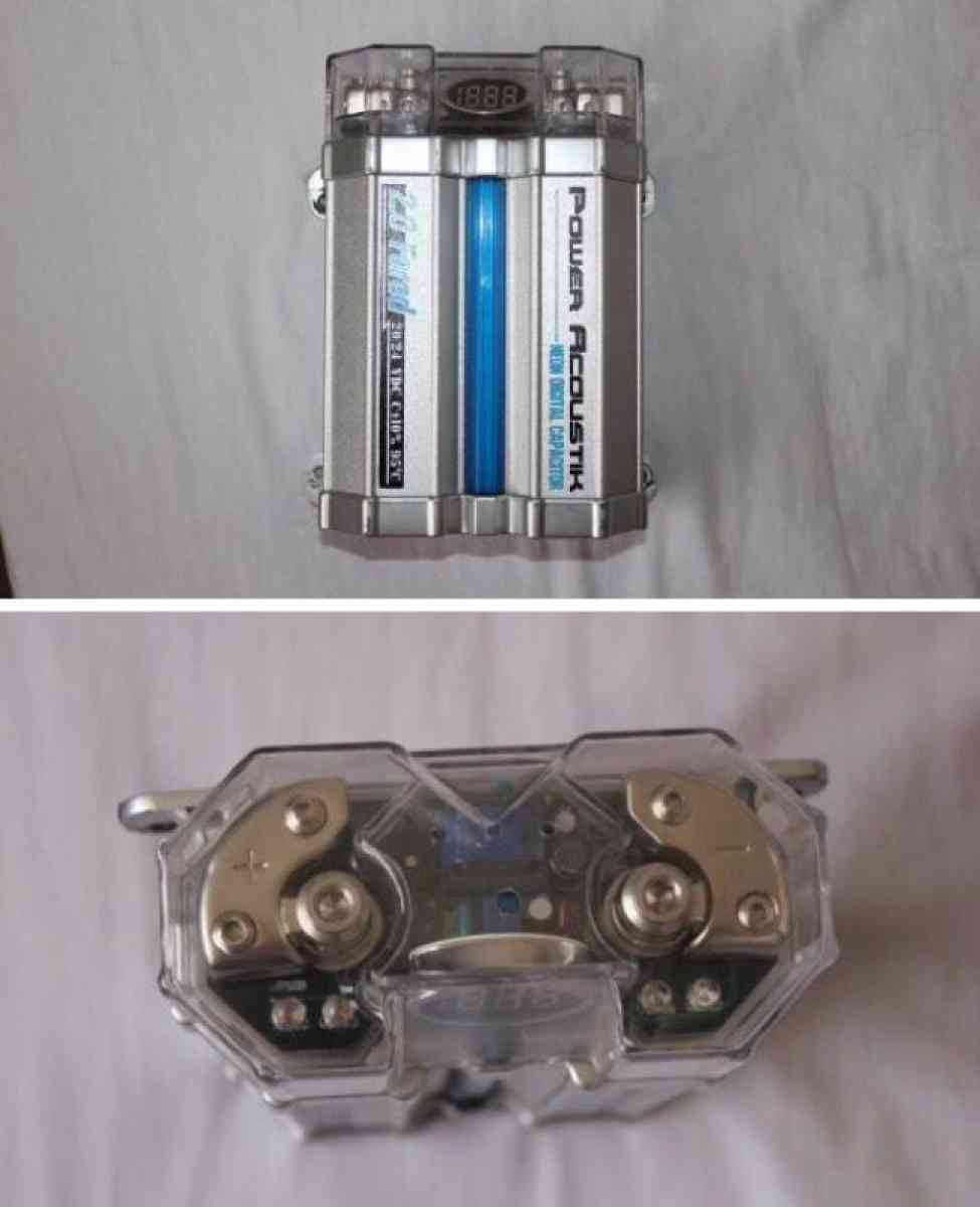 Power Acoustik Neon Digital 20 Farad Capacitor - Scotch Plains, New Jersey - FleaMarketBay