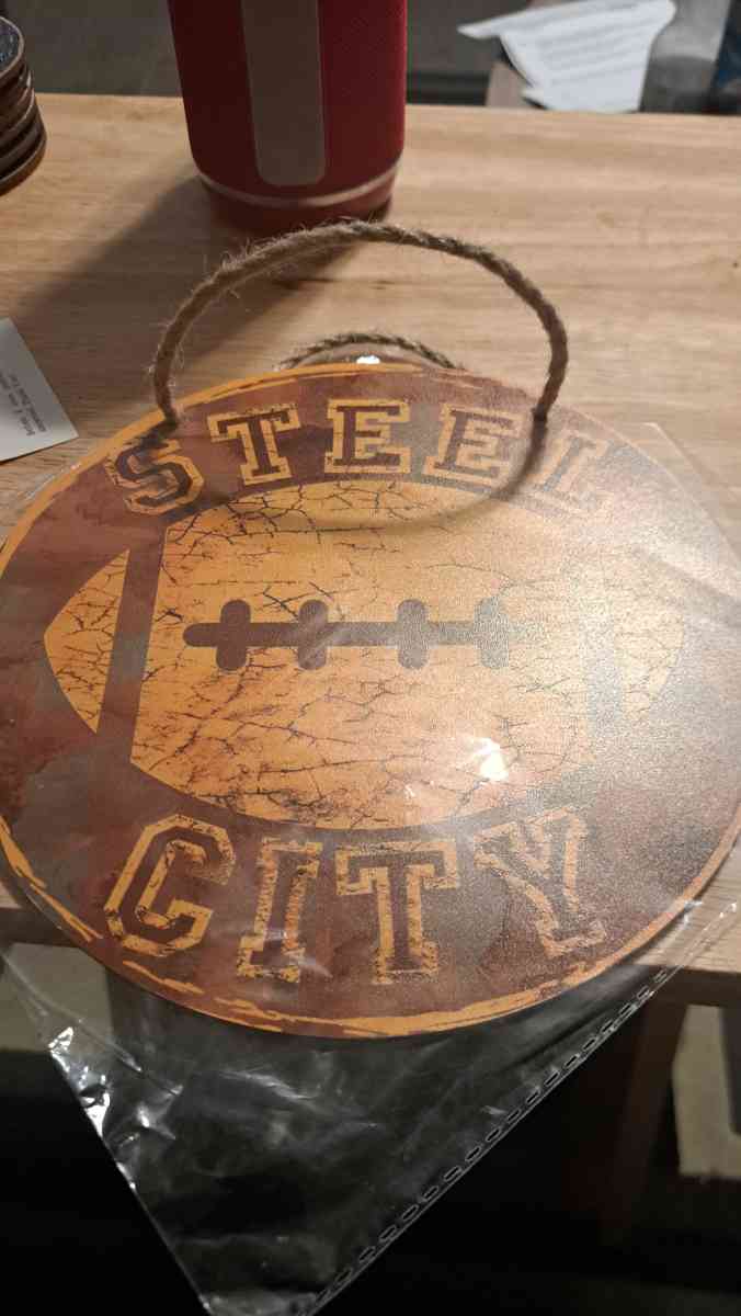 Steel City Football  Sign CASH ONLY - Porterville, California