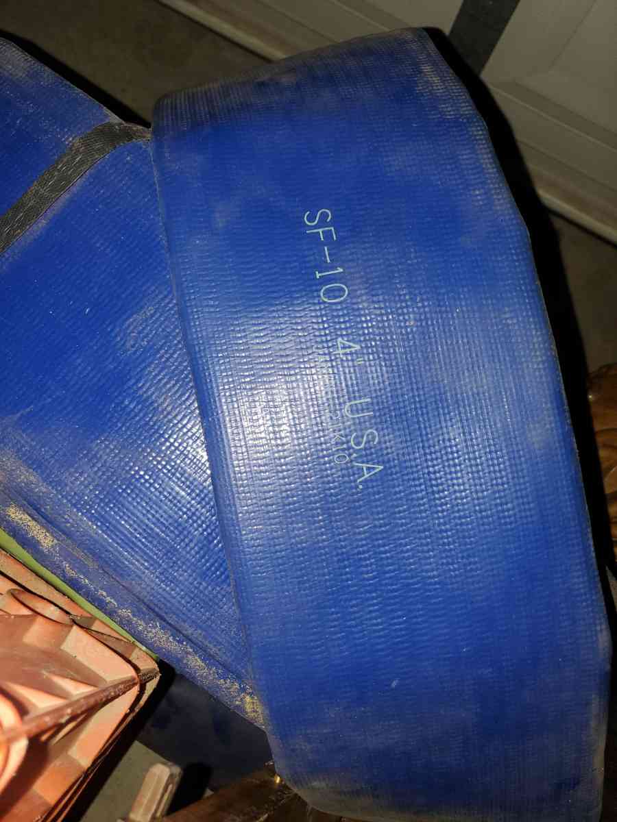 SF 10 4inch 300 layflat discharge hose - Hemet, California - FleaMarketBay